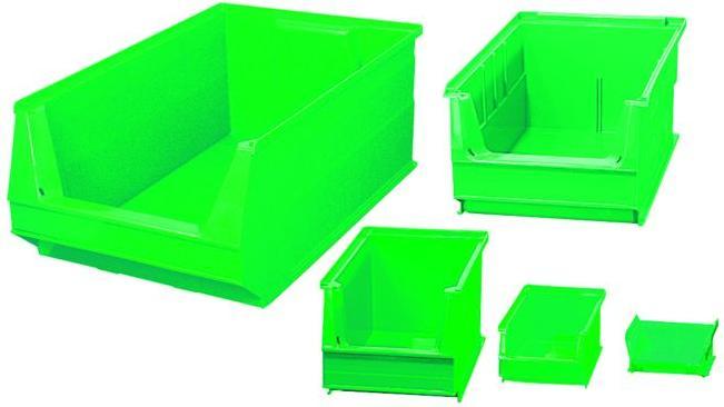 Immagine prodotto Set di vaschette a bocca di lupo in PE verde
