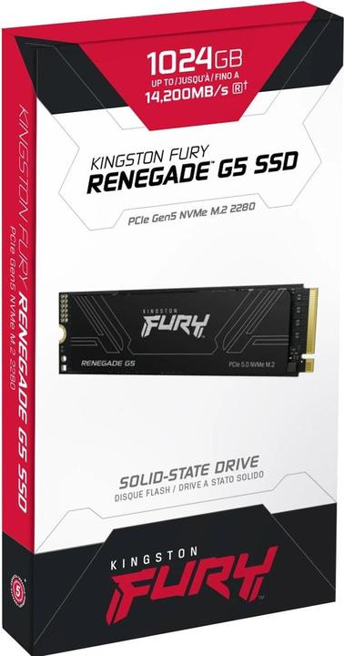 Actual product image Kingston FURY Renegade G5 (1024 GB, M.2 2280)
