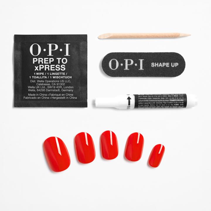 Immagine prodotto OPI Xpress/On Nail Art (Unghie artificiali, Rosso)