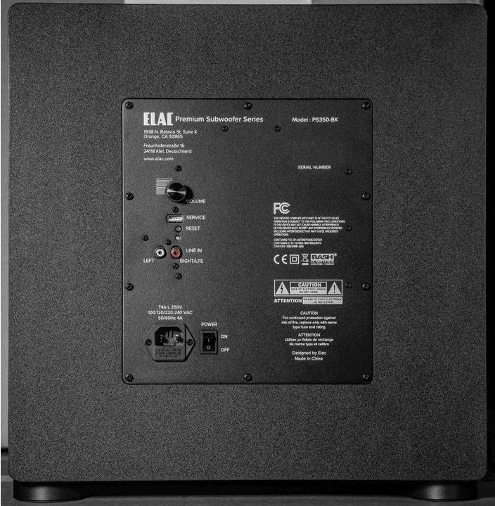 Actual product image ELAC PS 350 *black* (350 W)