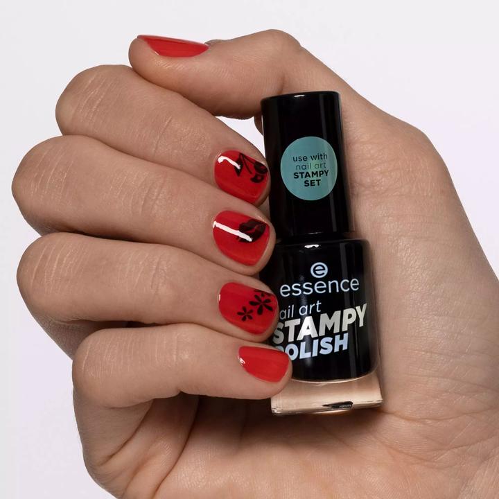 Produktbild essence Nagellack Nail Art Stampy Polish 01 Perfect match (01 Perfect match, Farblack)