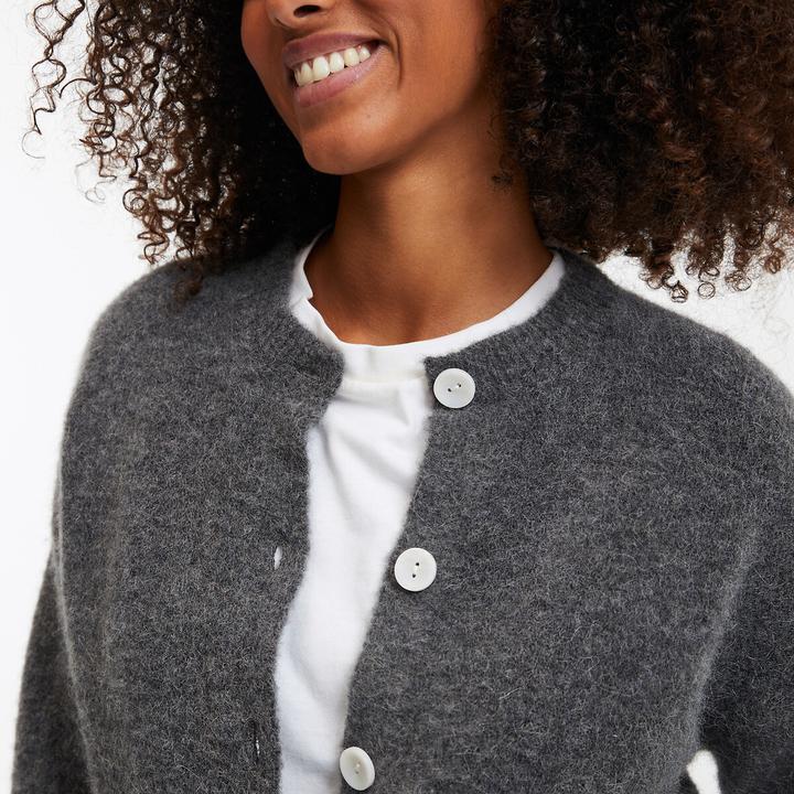 Immagine prodotto La Redoute Collections Cardigan mit rundem Ausschnitt (S)