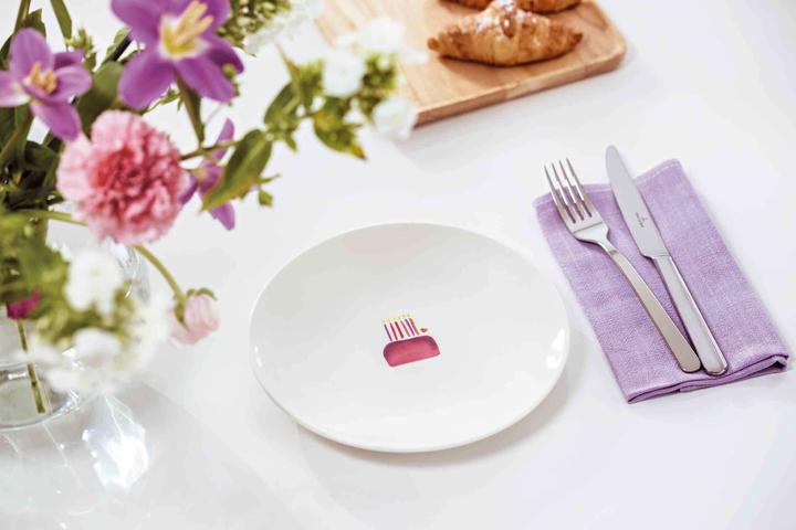 Image du produit Villeroy & Boch Assiette à petit-déjeuner Happy Birthday With Love (1 x, 21.20 cm)