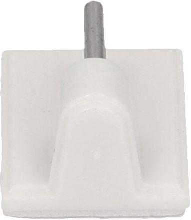 Image du produit Inofix Crochets adhésifs pour tringles à rideaux, blanc, 4 pièces