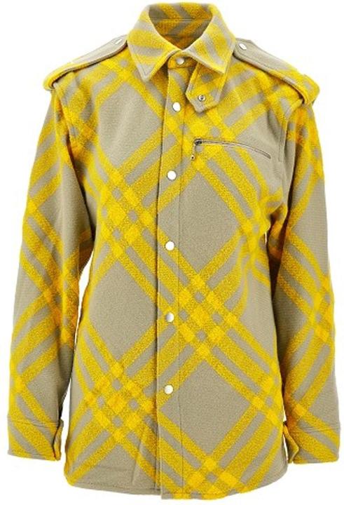 Burberry Wool Checked Jacket