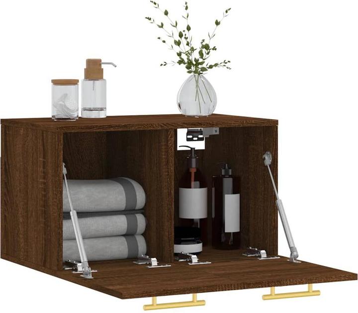 Immagine prodotto VidaXL Wandschrank Braun Eichen-Optik 60x36,5x35cm Holzwerkstoff (60 x 36,5 x 35 cm)