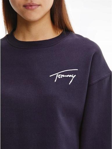 Actual product image Tommy Hilfiger Tjw Crop Tommy Signature women's sweatshirt (XS)
