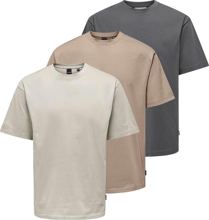 Beige, Taupe, Dark grey