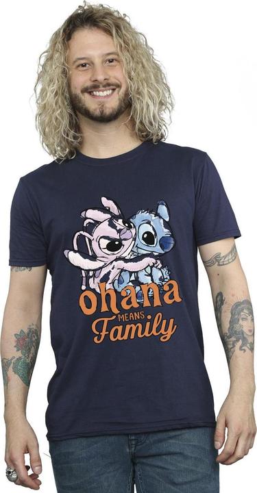 Produktbild Disney Lilo And Stitch Ohana Angel Hug TShirt (L)