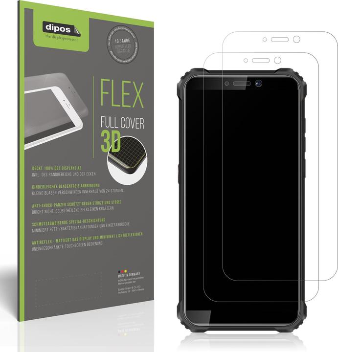 Produktbild Dipos Full Cover Schutzfolie Matt (1 Stück, Oukitel WP5)