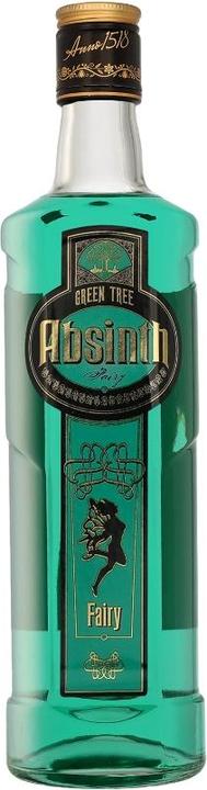 Image du produit Green Tree Absinthe Green Fairy (70 %, République tchèque, Absinthe)