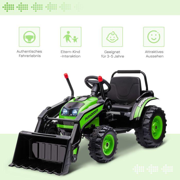 Actual product image Swisshandel24 Children's electric excavator sit-on excavator for children ride-on excavator off-road tractor