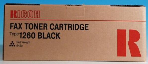 Produktbild RICOH Toner-Modul Typ 1260 430351 Fax 3310L 5000 Seiten (BK)