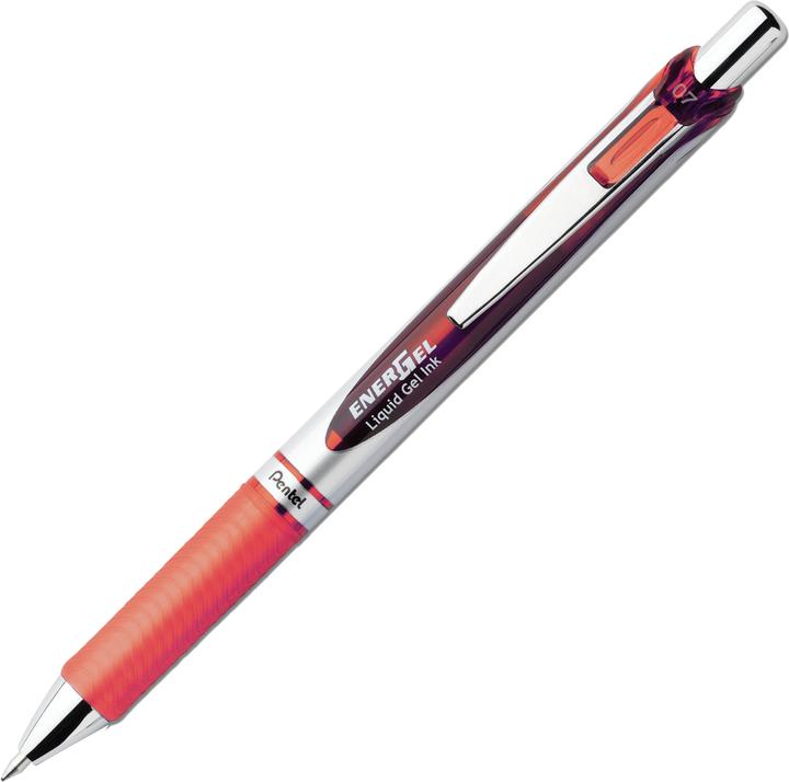 Image du produit Pentel Roller à encre gel EnerGel XmRT, jeu de 4, couleurs fantaisie (Argent, multicolore, 4 x)