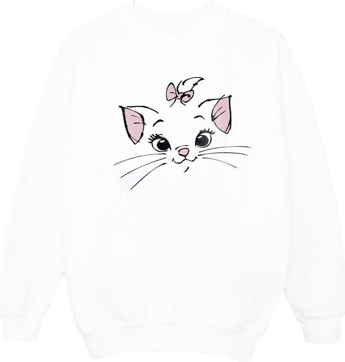 Produktbild Disney Classics Marie Face Pocket Sweatshirt Mädchen (140, 146)