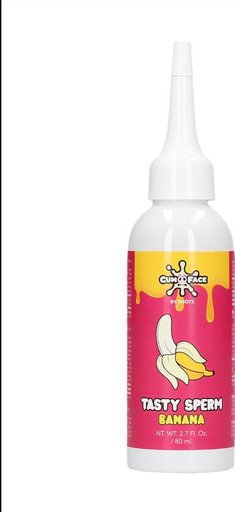 Actual product image Doc Johnson Cumface - Tasty Sperm - Banana - 80ML (Dice games)