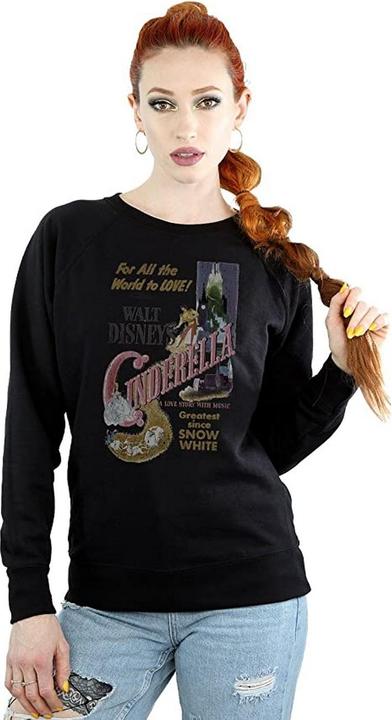 Actual product image Cinderella Womens/Ladies Poster Sweatshirt (XL)