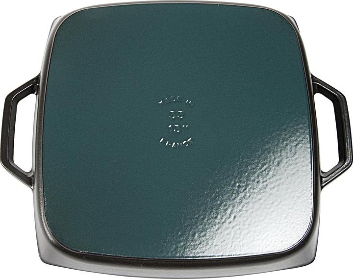 Actual product image Staub American Grill Pan square, black, 33x33 cm (33 cm, Grill pan, Cast iron)