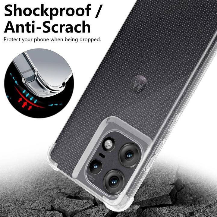 Immagine prodotto Cadorabo Custodia per Motorola Moto Edge 50 Pro TPU Ultra Slim AIR (Motorola Edge 50 Pro)