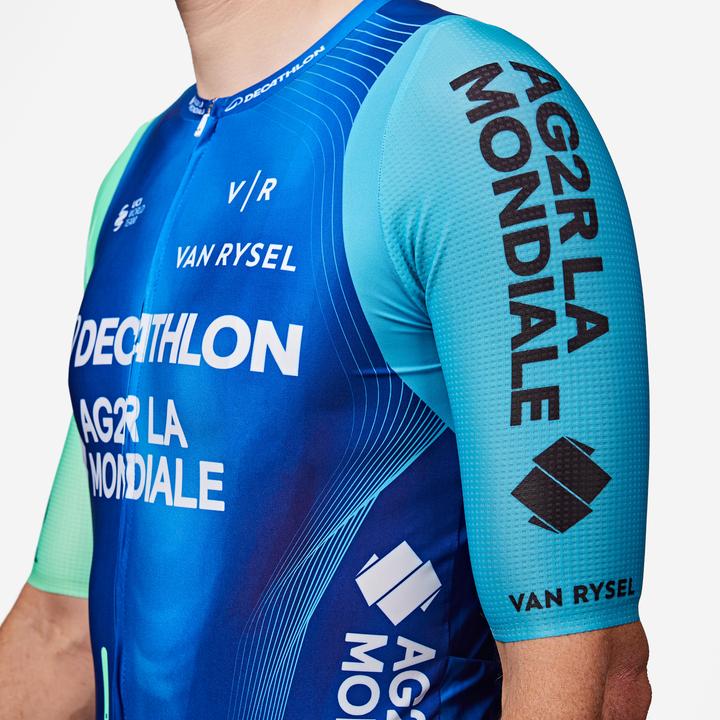 Actual product image Van rysel Road bike jersey RCR PRO official - DECATHLON AG2R La Mondiale (XXL)