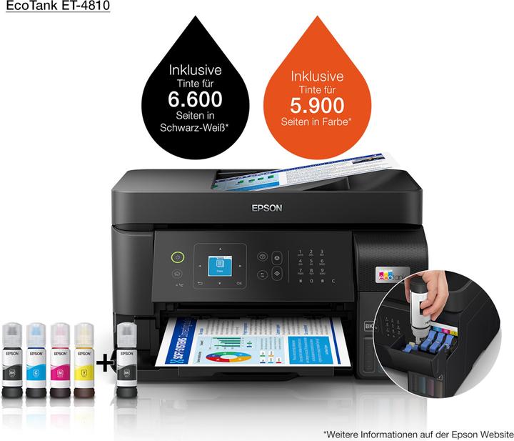 Epson EcoTank ET-4810 (Tintentank, Farbe)
