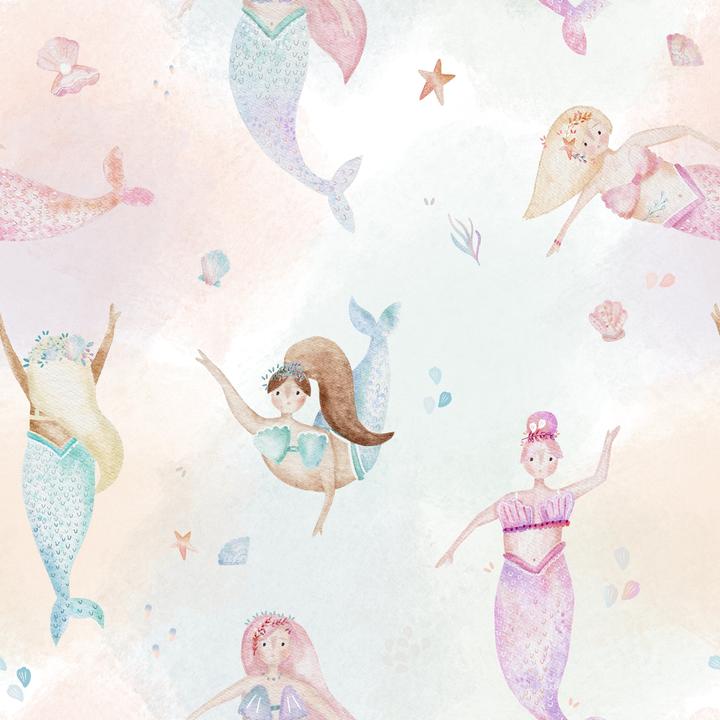 Image du produit Würfel & Mütze Production propre Jersey bio "Mermaid