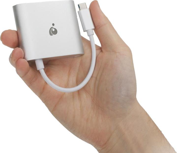 Actual product image Iogear USB-C to Dual HDMI Adapter (HDMI, 19.50 cm)