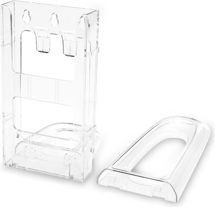 Actual product image Deflecto Brochure holder Lit-Loc 1/3 A4 771901 high, with locking mechanism (A4)
