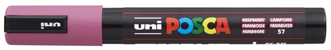 Actual product image Posca Medium Marker PC-5M (Raspberry, 2.50 mm, 1 x)