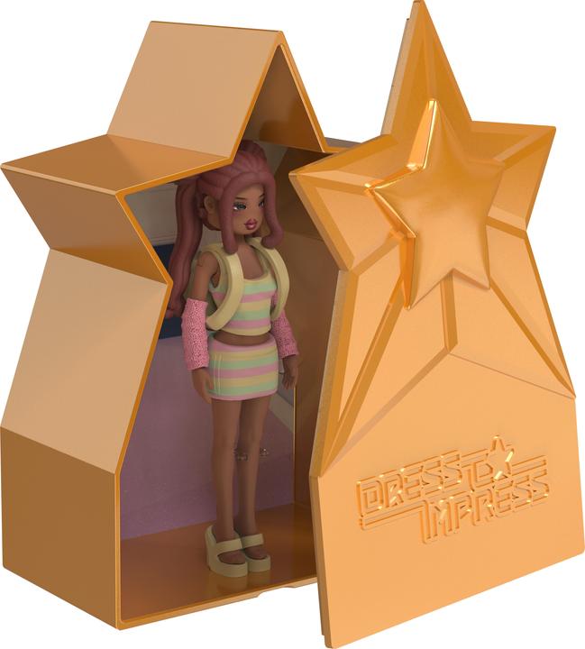 Actual product image Phat Mojo Dress To Impress Mystery Minipuppen 10 cm Series 1 Display (18)