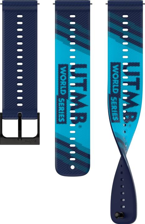 Suunto 22 ATH6 Silicone Strap UTMB WS (22 mm, Silikon)