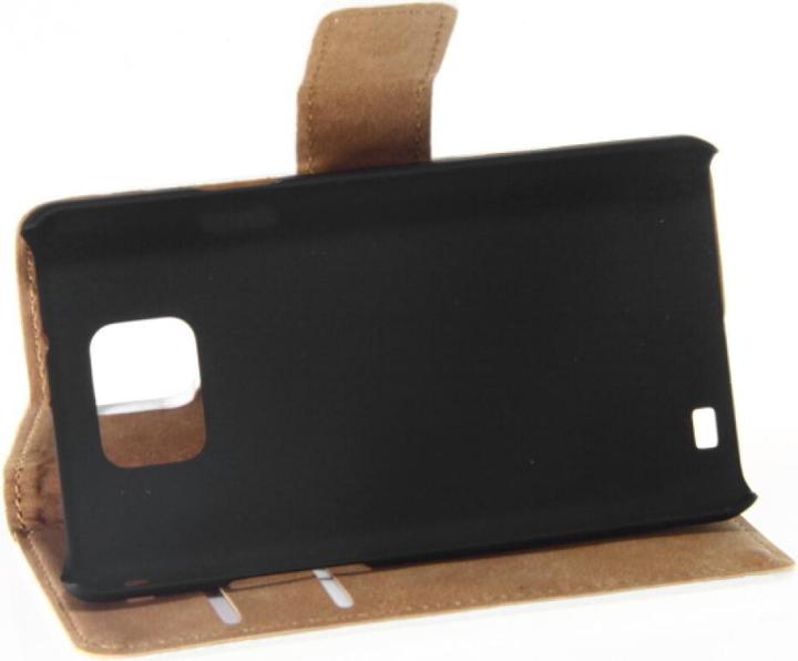 Produktbild OEM Slim Leather Book Case Galaxy S2 - White 4250710543199 (Samsung Galaxy S II i9100)