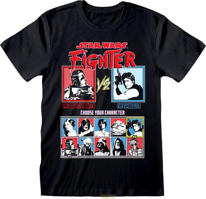 Heroes Inc Star Wars T-Shirt Vs Screen Black Grösse XL (XL)