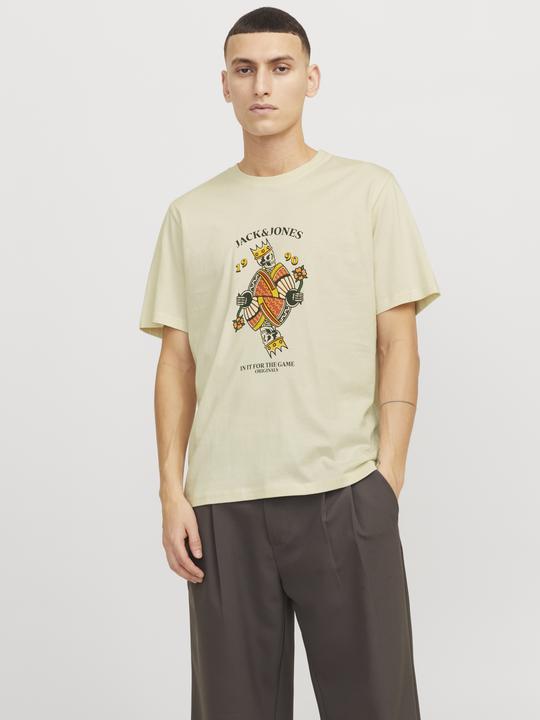 Actual product image Jack & Jones Joranatomy Skull Tee Ss Crew Neck Ln (XL)
