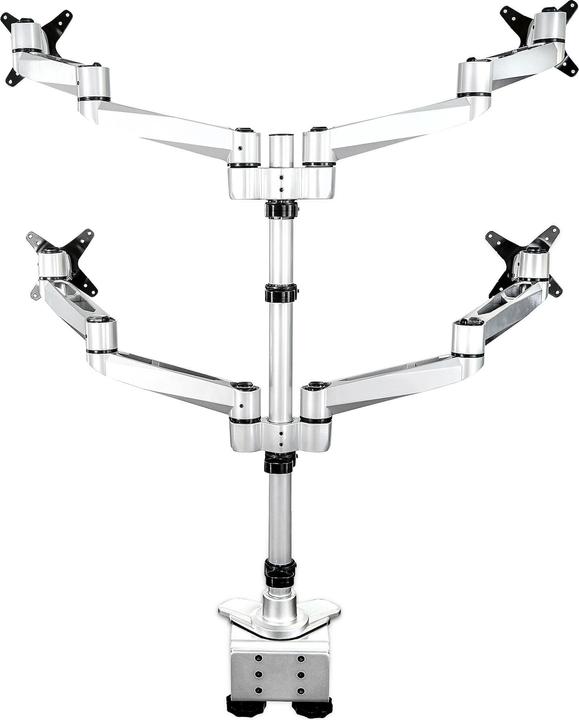 Actual product image StarTech ARMQUADPS monitor mount (for 4 monitors, for up to 27 " VESA screens, vi (Table, 27.01")
