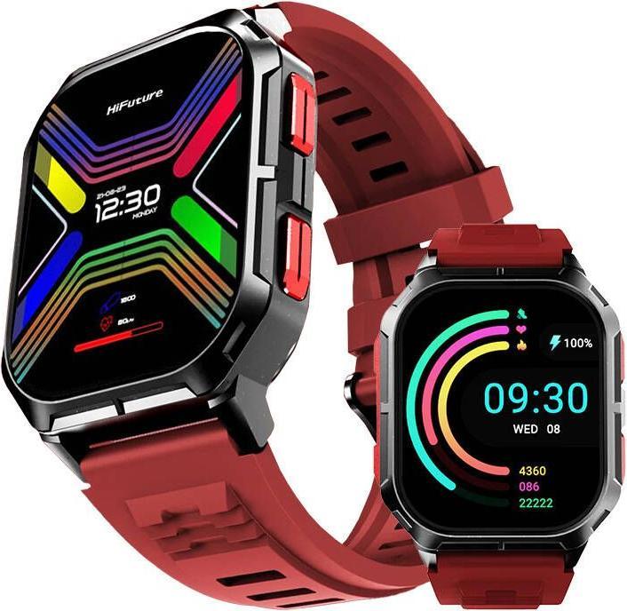Immagine prodotto HiFuture Smartwatch FutureFit Ultra3 Rosso (41 mm)