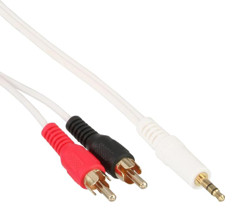 Actual product image InLine Cinch/jack cable (10 m, Cinch, 3.5mm jack (AUX))