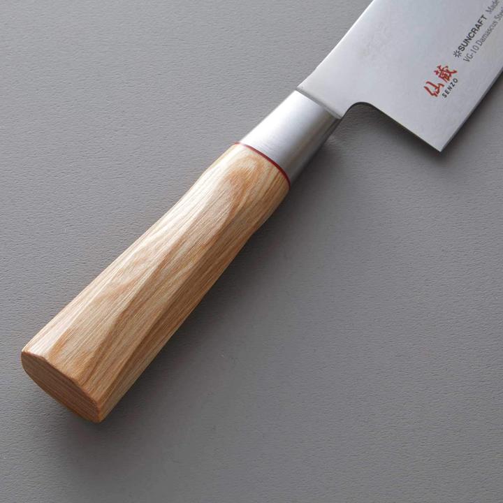 Produktbild Suncraft Senzo Twisted Octagon TO-04 Santoku Messer (16.50 cm)