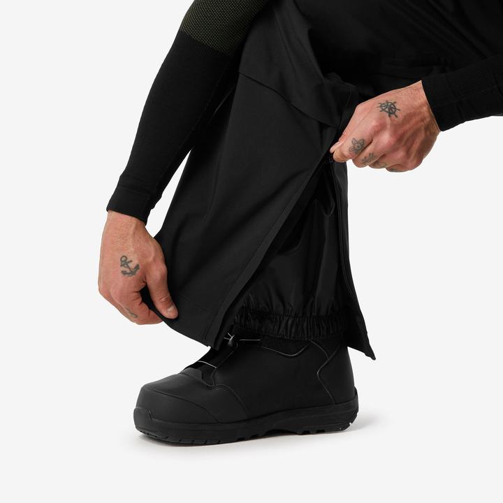 Produktbild Dreamscape Snowboardhose Latzhose Herren wasserdicht - 900 schwarz (XXL)