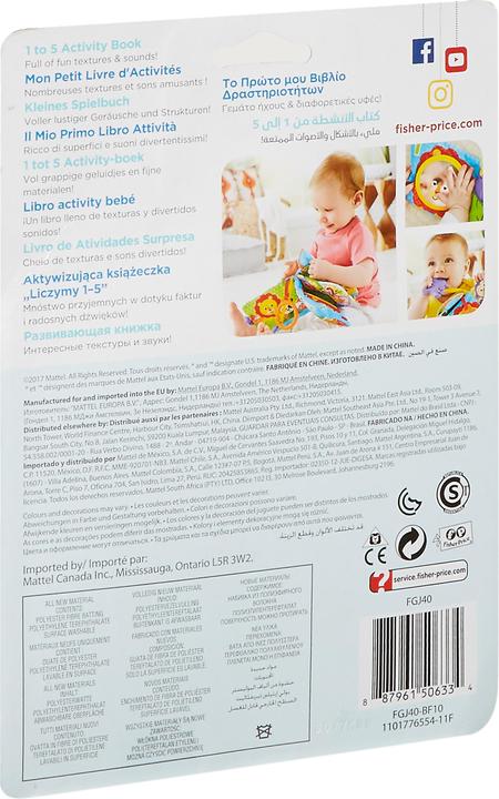 Produktbild Fisher-Price Kleines Spielbuch (Deutsch)
