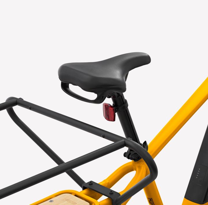 Image du produit Btwin Vélo utilitaire électrique Cargobike R500E Longtail V2 jaune