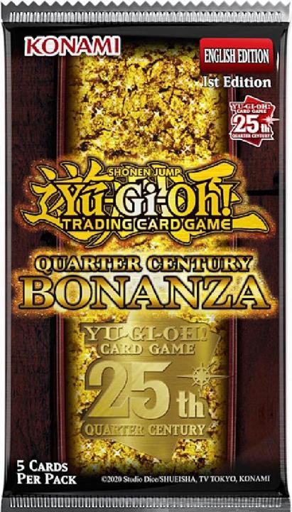 Immagine prodotto Yu-Gi-Oh Booster del Quarter Century Bonanza (Inglese, Display del booster)