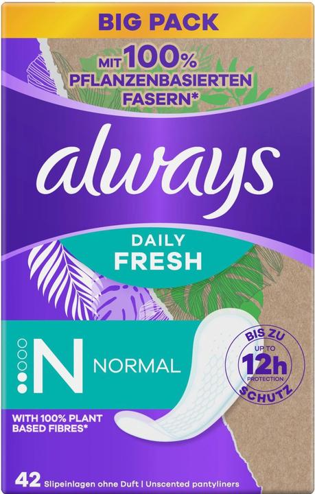 Always Slipeinl Dail Fres pfl No BigP 42 (42 x, Slipeinlagen)