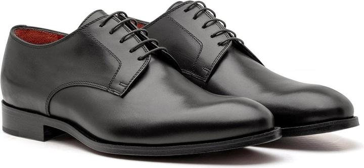 Actual product image Alexander 1910 Derby Montenapoleone - Black Smooth Calf (40)