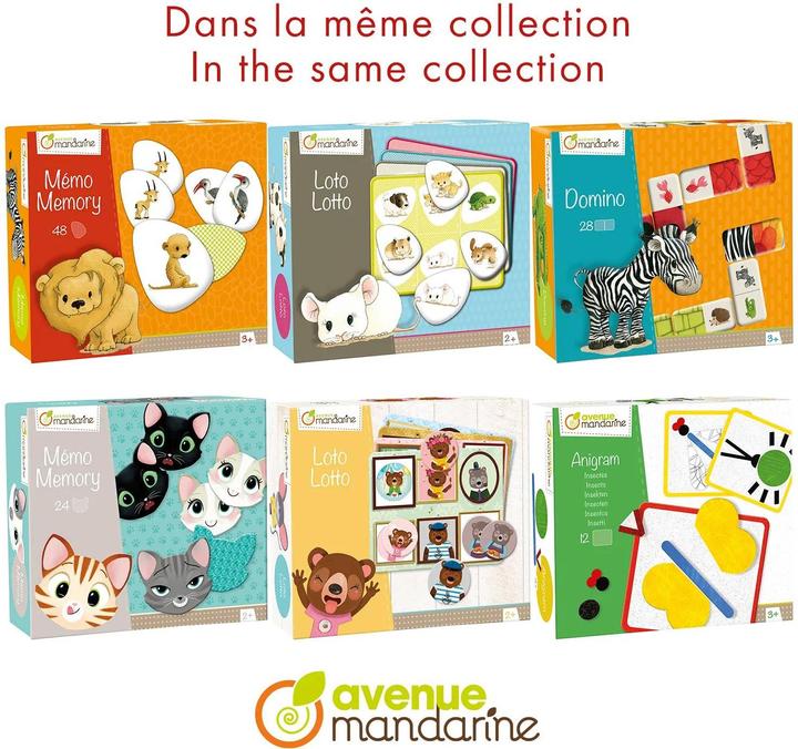 Image du produit Avenue Mandarine Jeux éducatifs (24 pièces)
