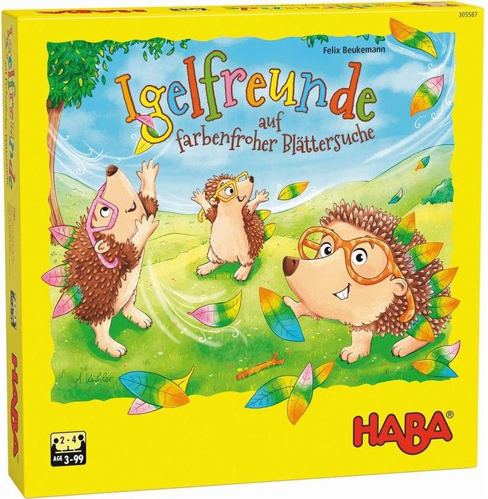 Actual product image Haba Hedgehog friends (German)