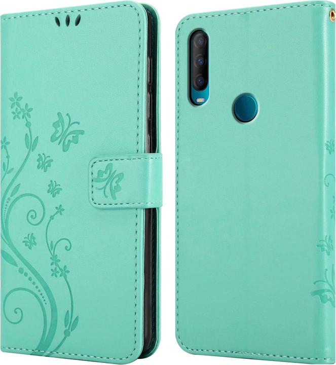 Produktbild Cadorabo Hülle für Alcatel 1S 2020 mit Blumen Muster (Alcatel 1S (2020))