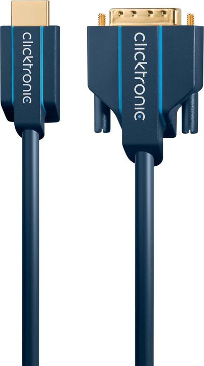 Image du produit clicktronic HDMI (Typ A) — DVI (5 m, DVI, HDMI)
