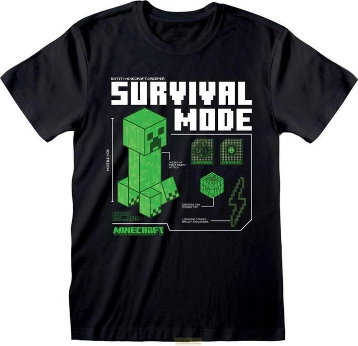 Produktbild Heroes Inc Minecraft T-Shirt Survival Grösse XL (XL)
