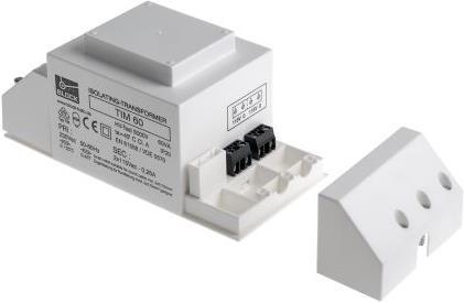 Actual product image Block Isolation transformer,60VA 2x115V o/p